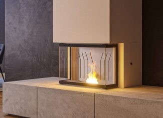 Nordic Fire Sienna 3-zijdig